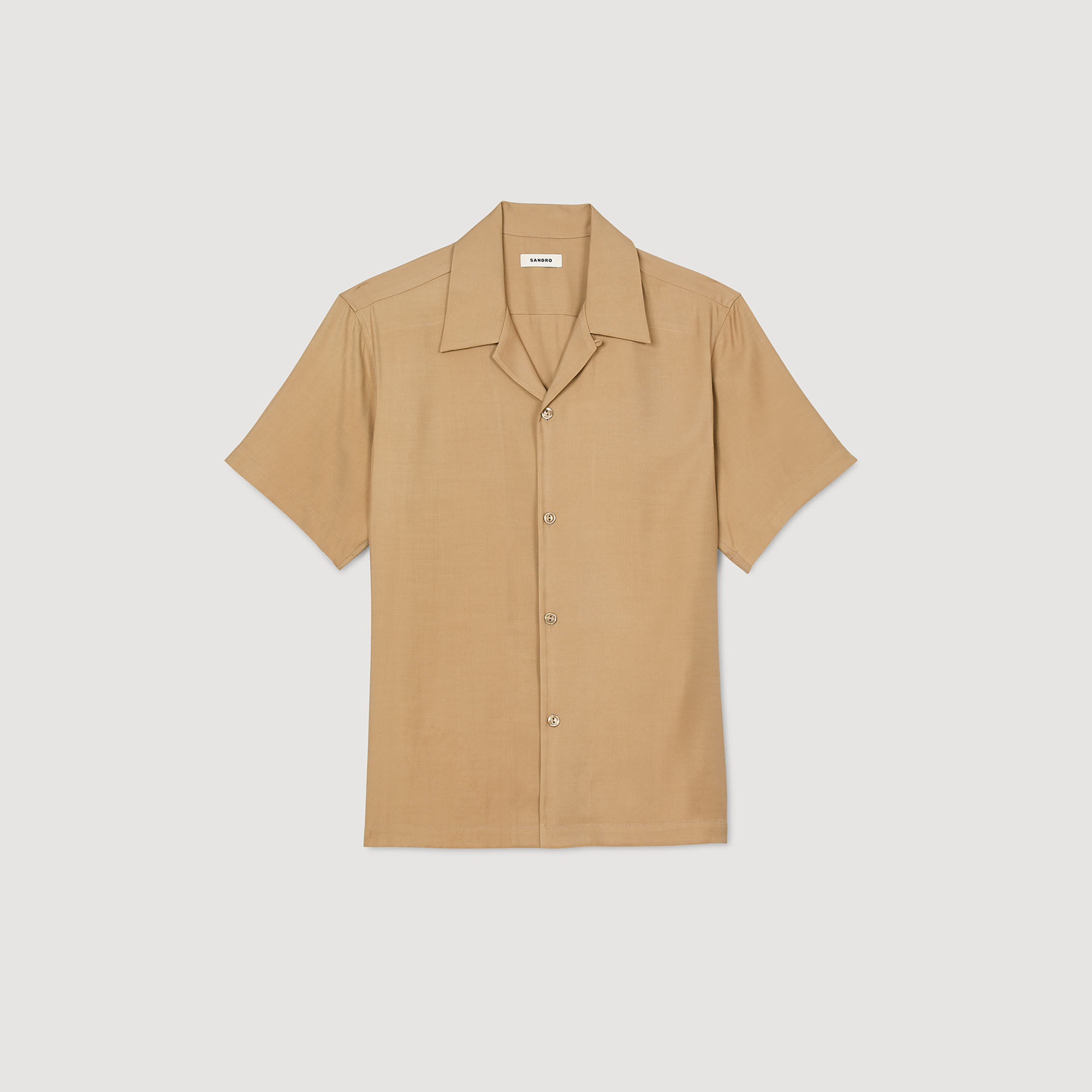 Shark collar shirt