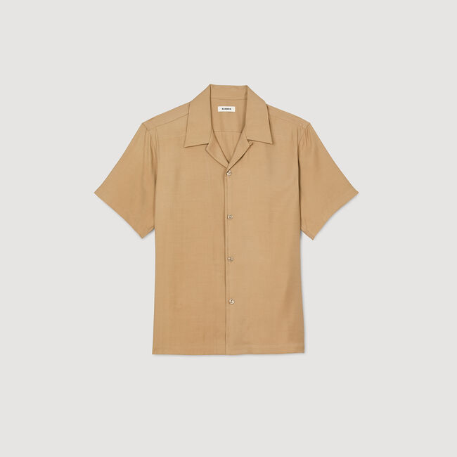 Shark collar shirt