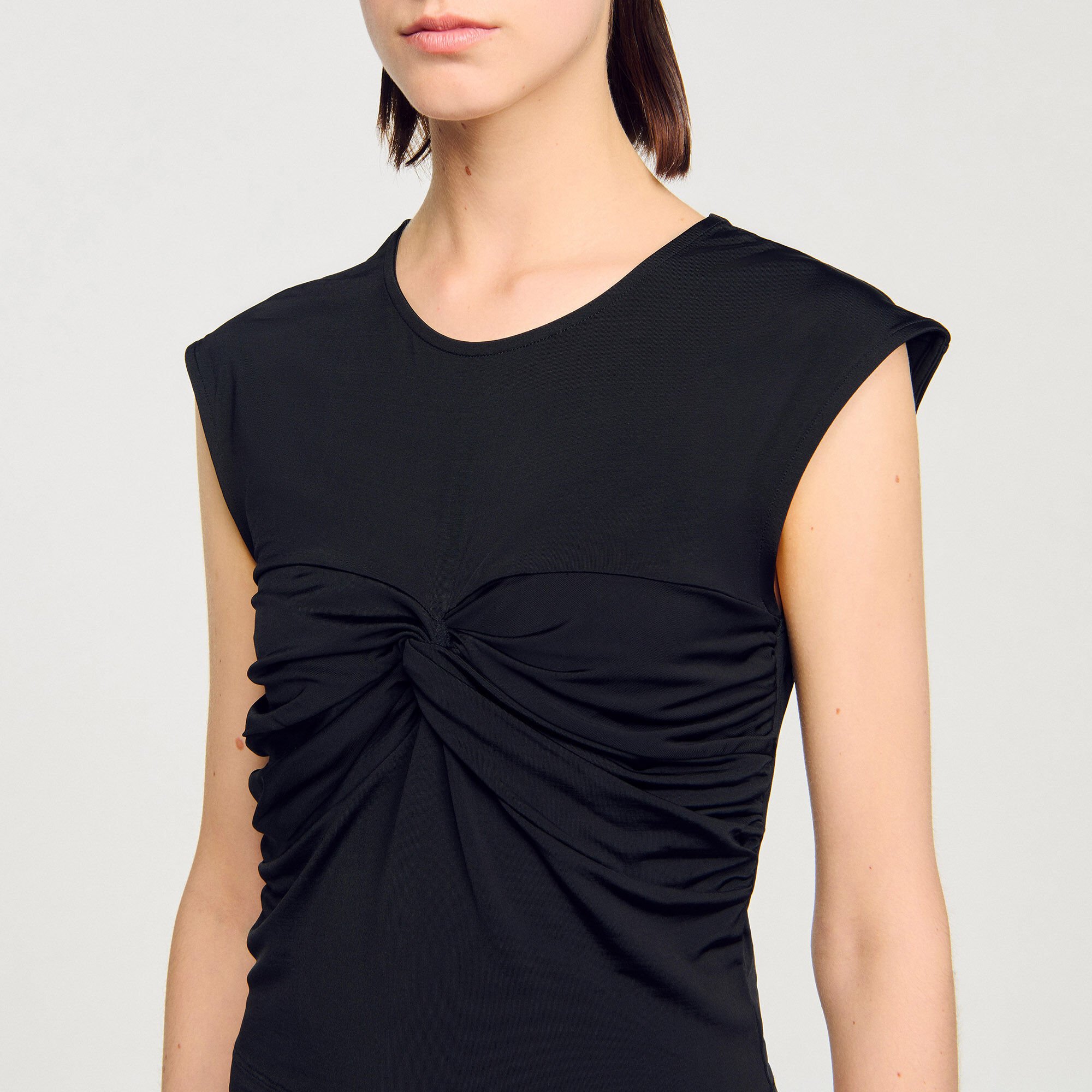 Draped T-shirt