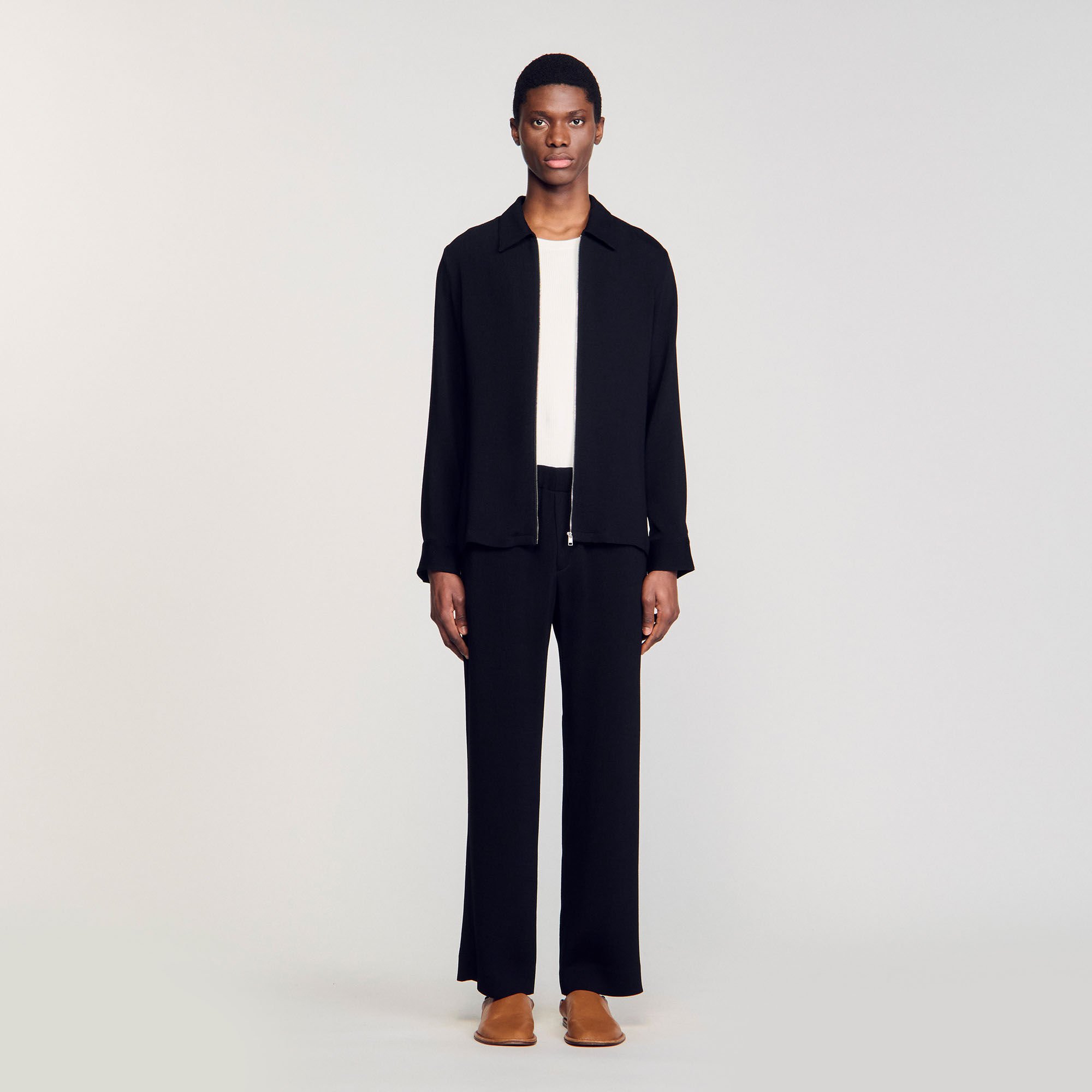Pleated shirt