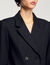 Double-breasted suit jacket