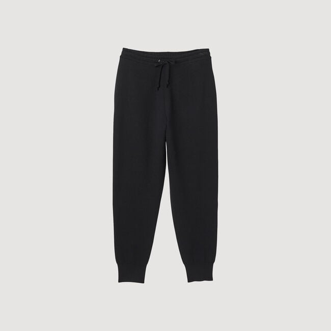 Knit jogging bottoms