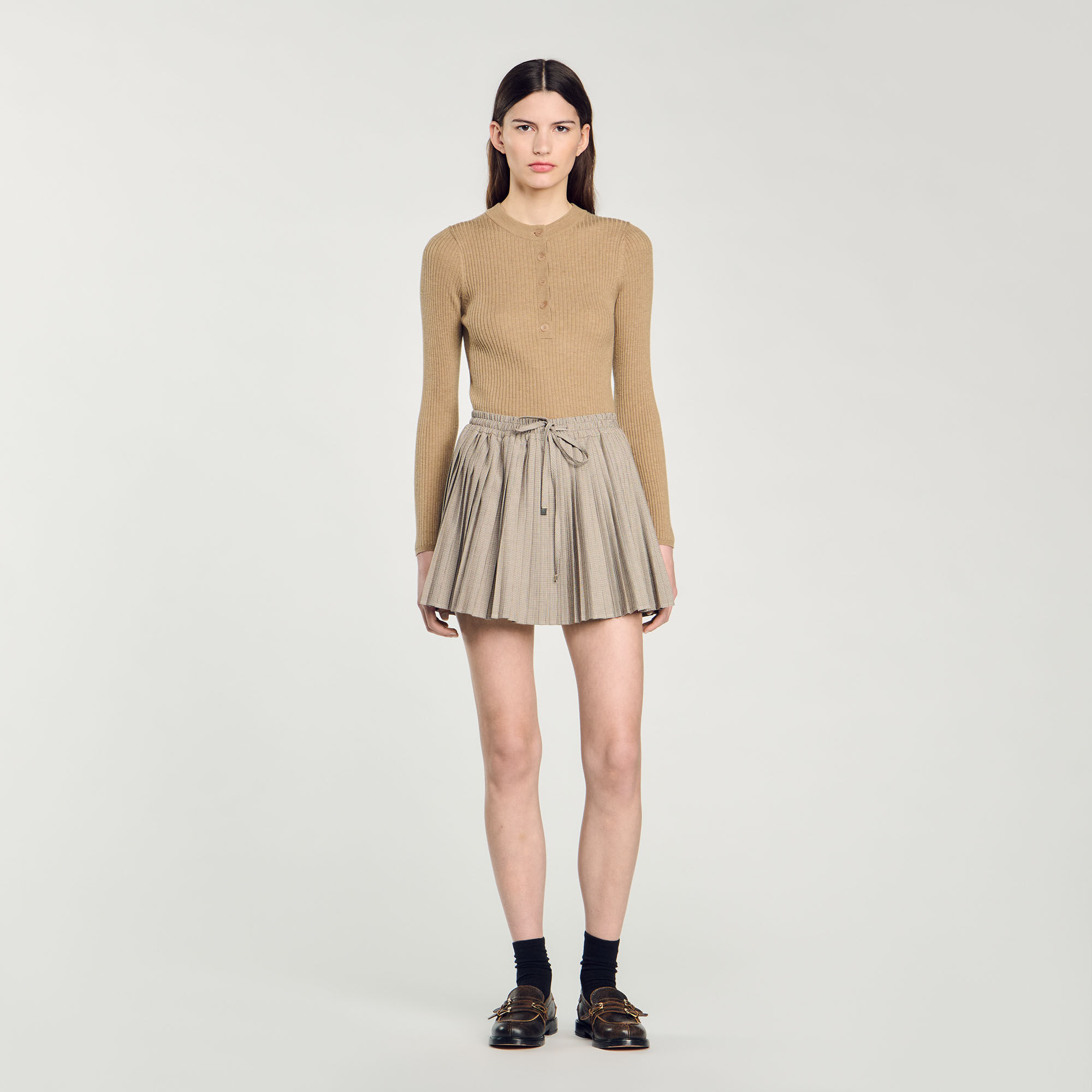 Sandro green sweater store