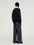 Shearling collar aviator jacket