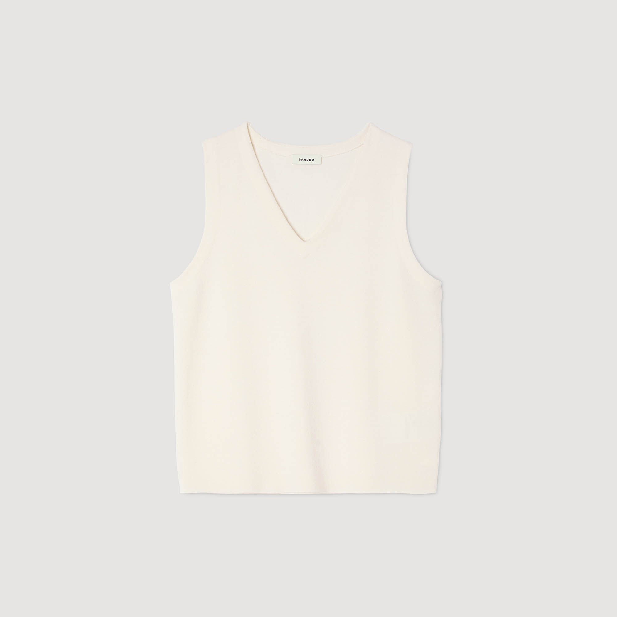 Wool vest top