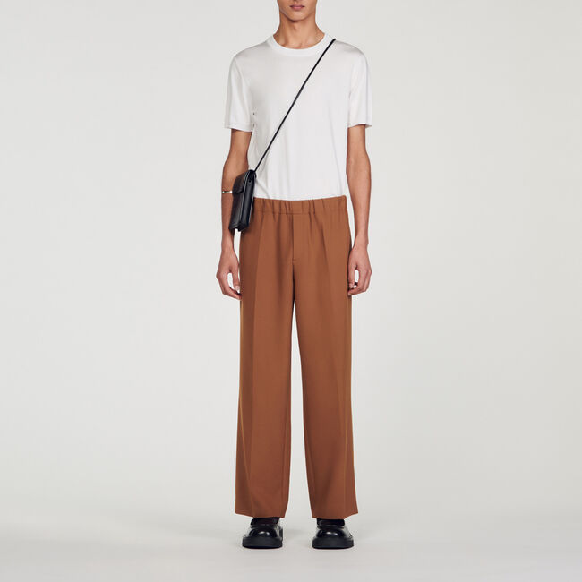 Wide-leg trousers