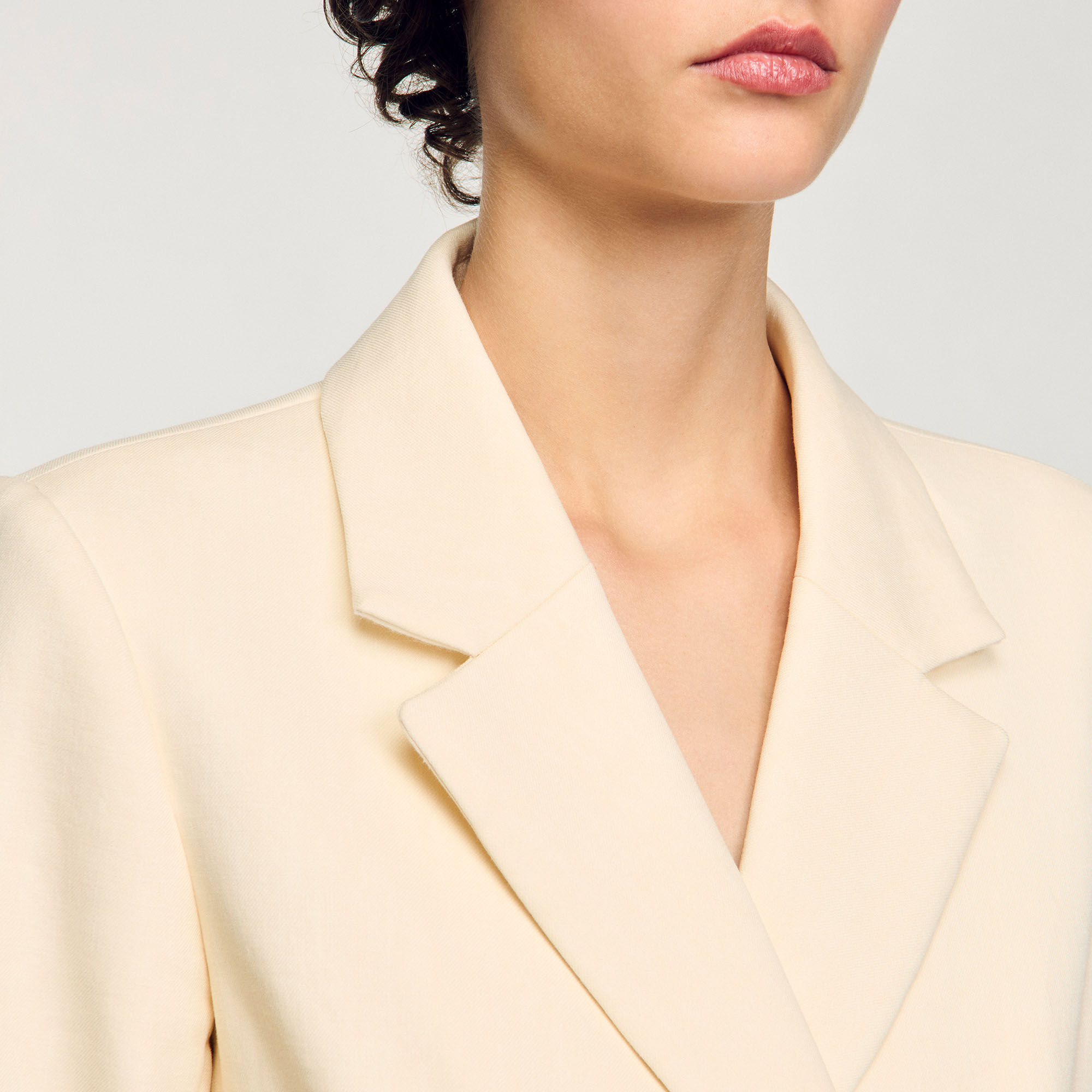 [RECTO] SOFIA DOUBLE BREASTED TAILORED JACKET CREAM ☆送料込 Sadie Oversized Double Breasted Blazer - Cream – The Frankie