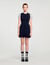 2-in-1 short knit dress