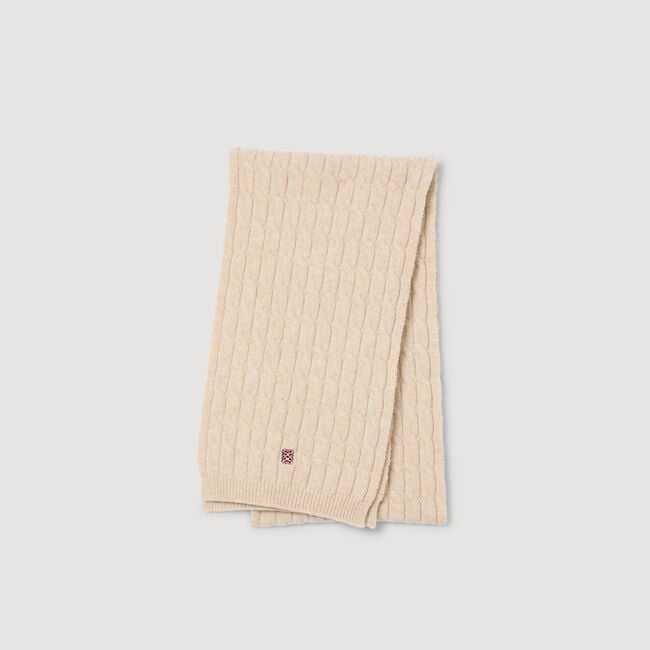 Wool and cashmere scarf Wool and cashmere scarf