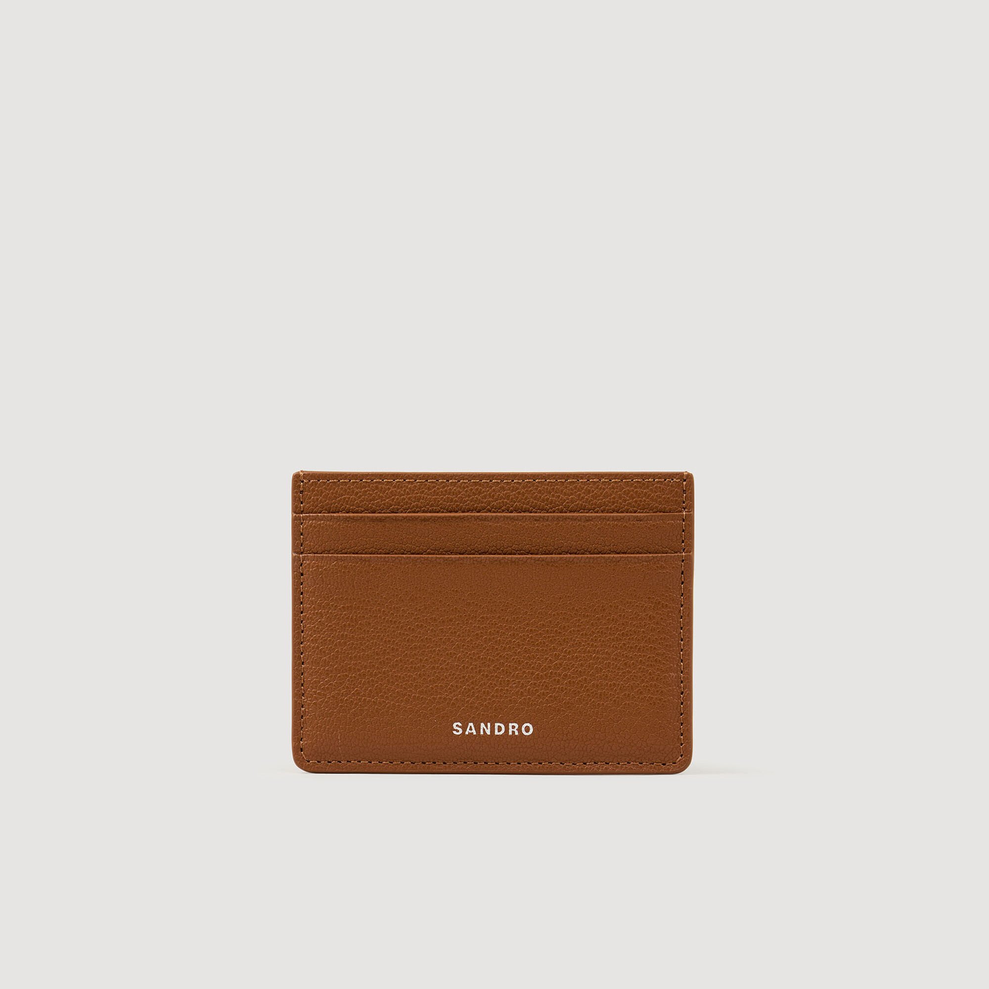 Small leather goods for men Sandro Paris