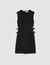Short dress with cutouts
