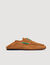 Suede boat shoe loafers