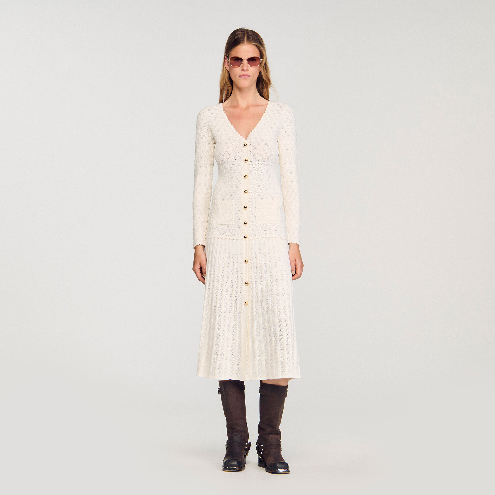 Printed dresses for women | Sandro Paris