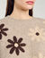 Floral knit jumper