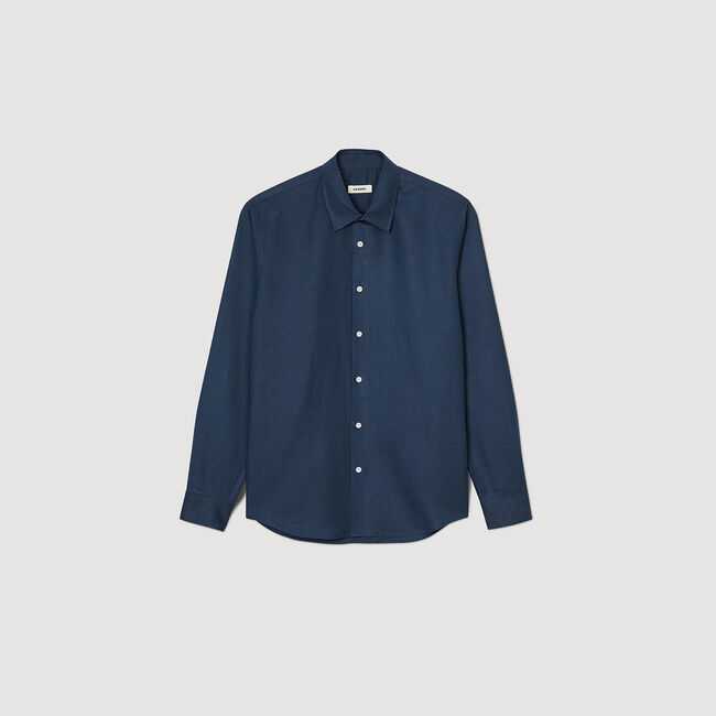 Cotton and linen shirt 