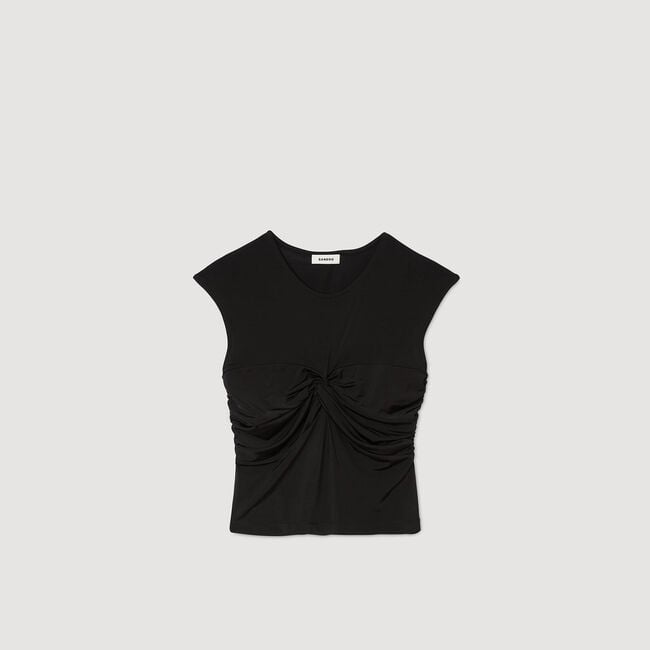 Draped T-shirt