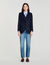 Striped suit jacket