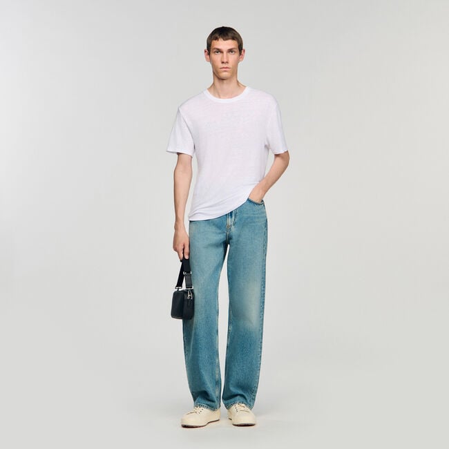 Certified linen T-shirt