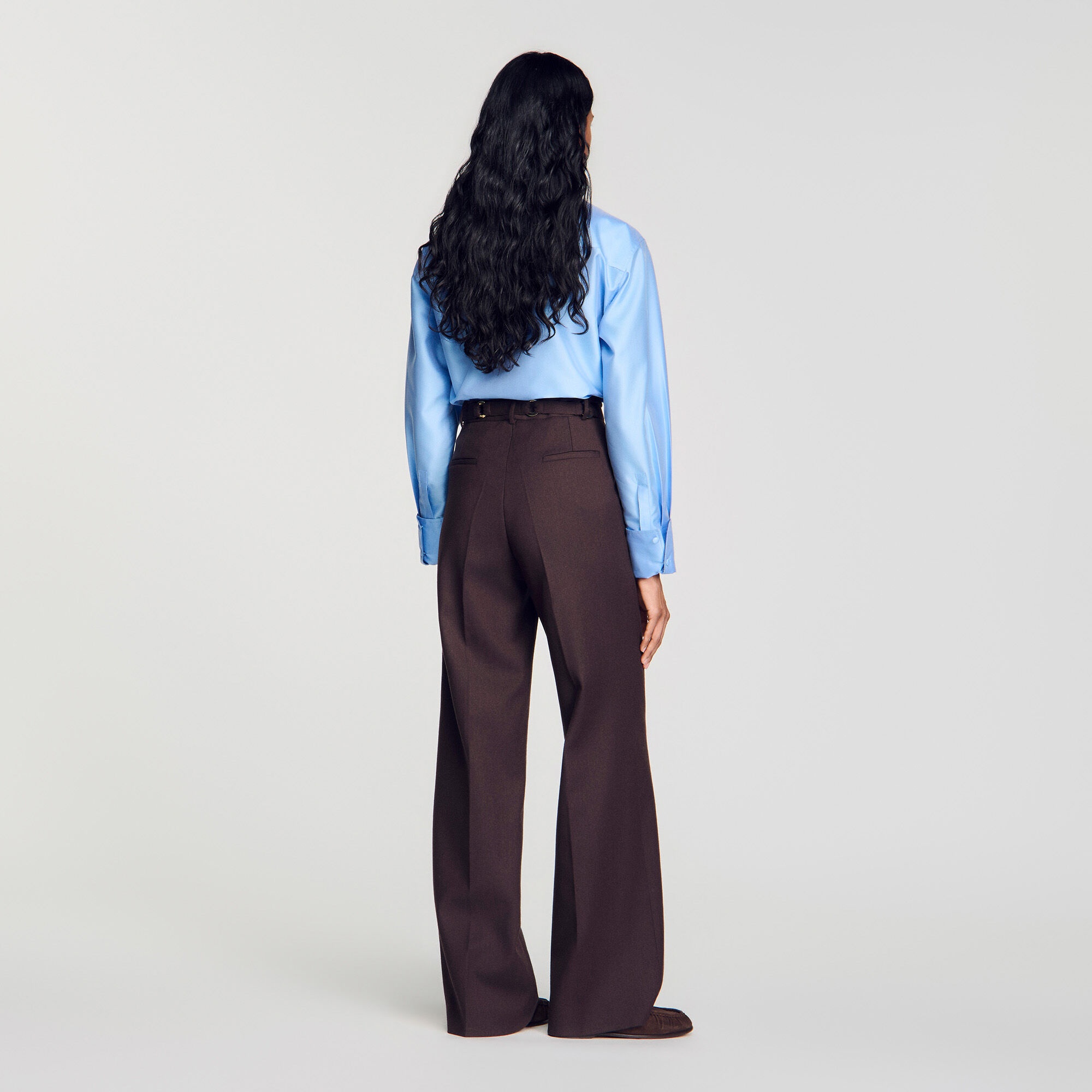 Metal ring trousers