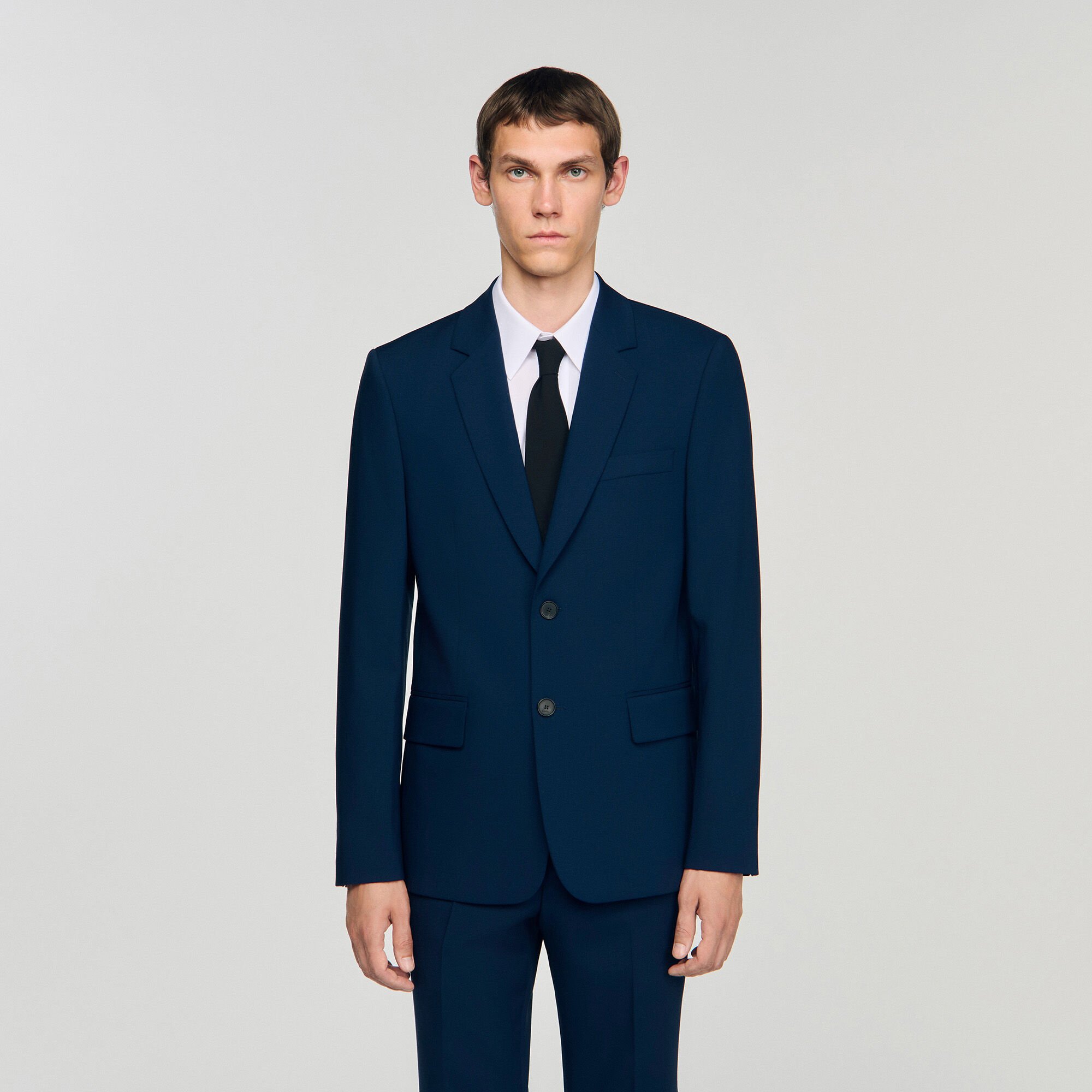 Wool suit jacket