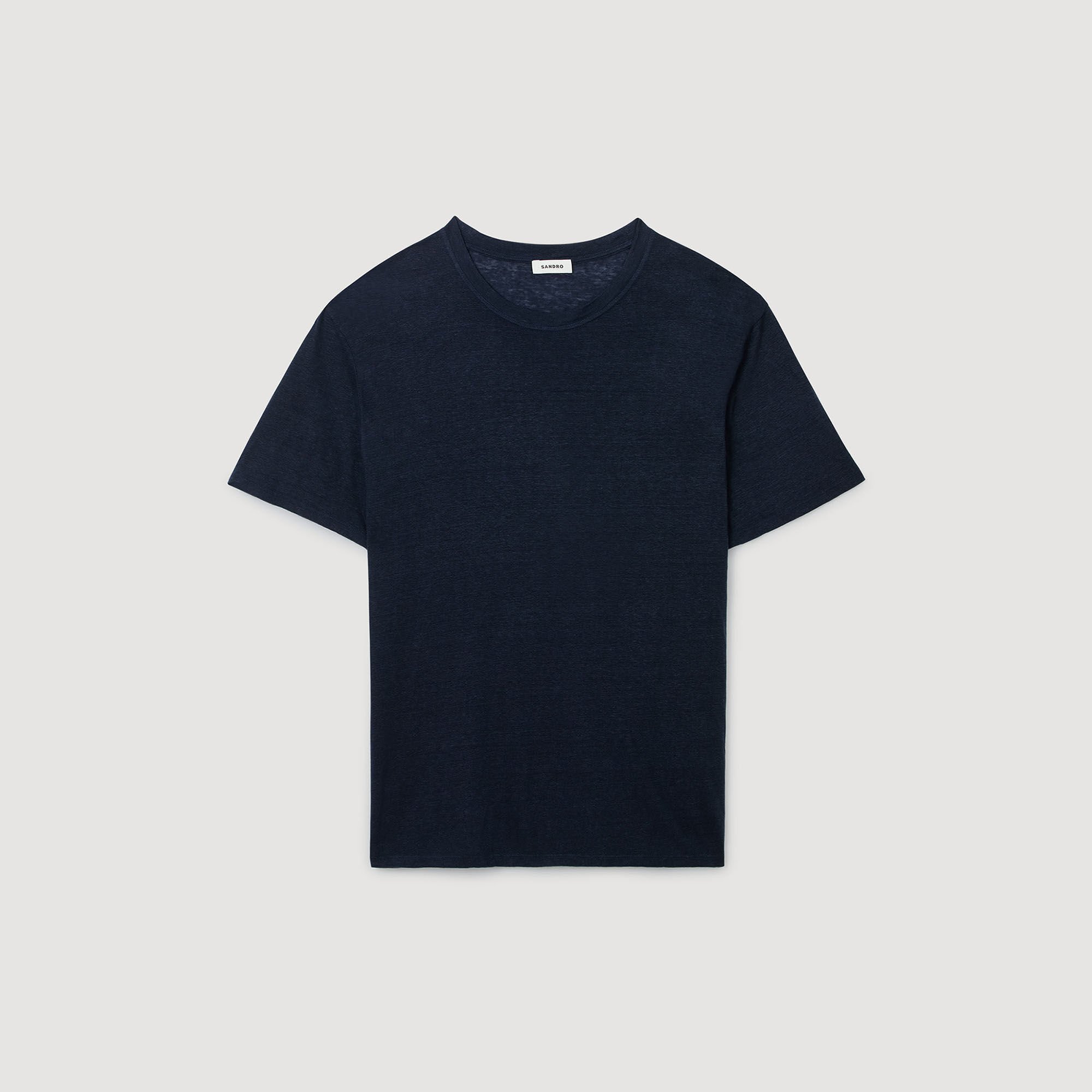 Certified linen T-shirt