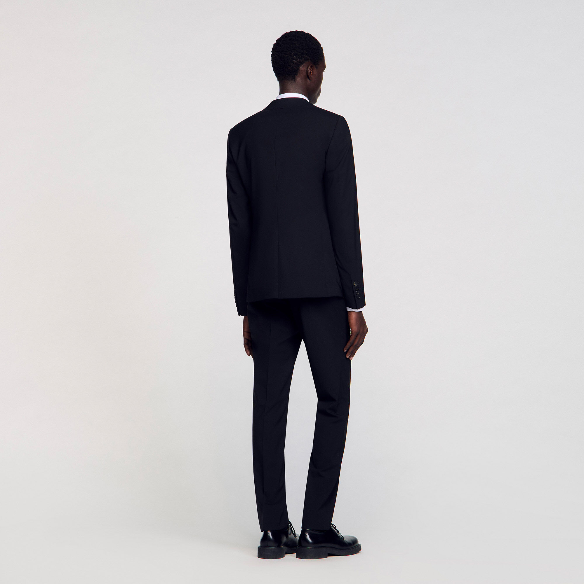 Virgin wool suit jacket