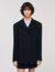 Crossed tailored jacket