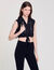 Rhinestone cropped shirt