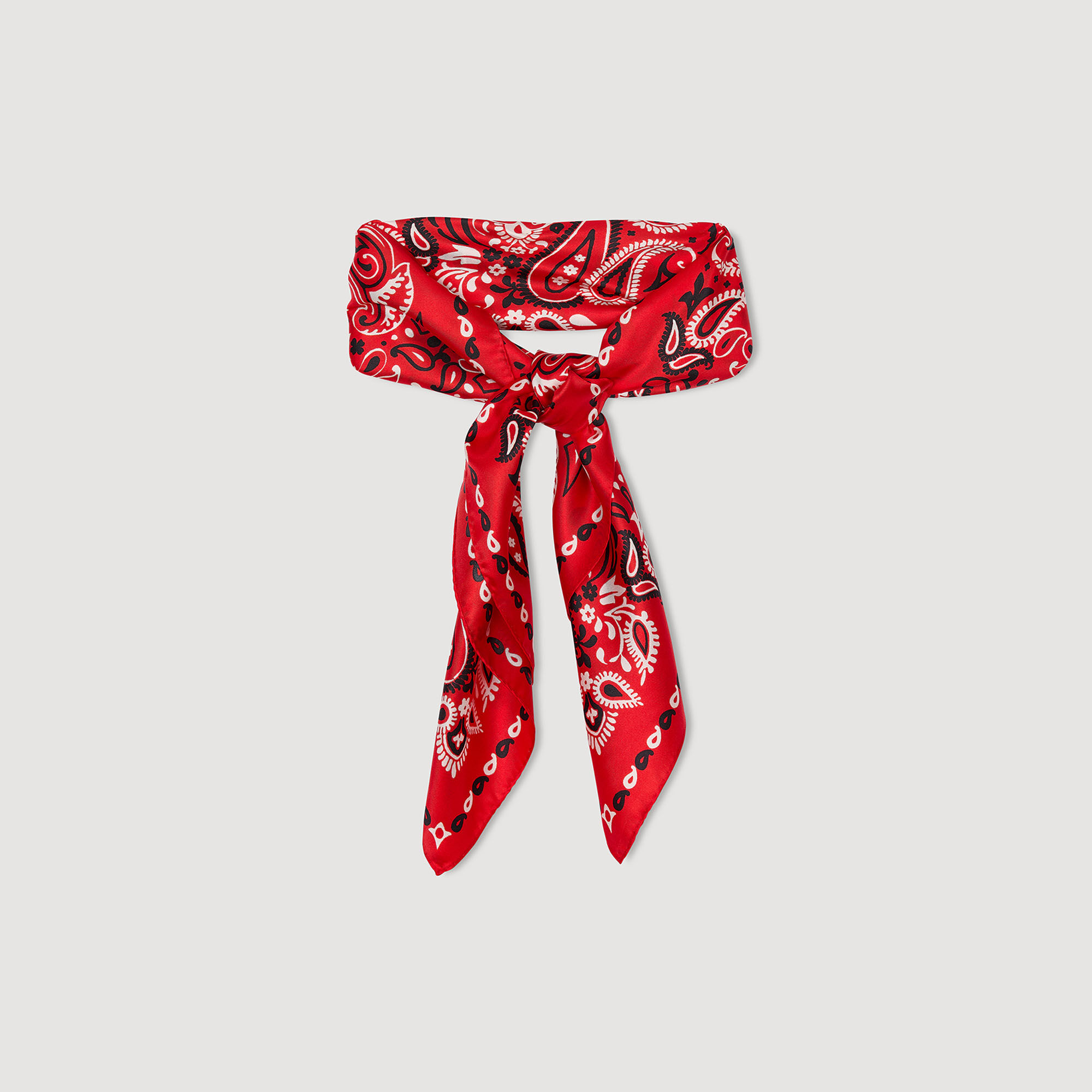【関税&送料込】Fendi Foulard In Seta Stampa Coral Bandana Fendi Pareo Silk White | Fendi