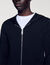 Zipped cardigan with hood