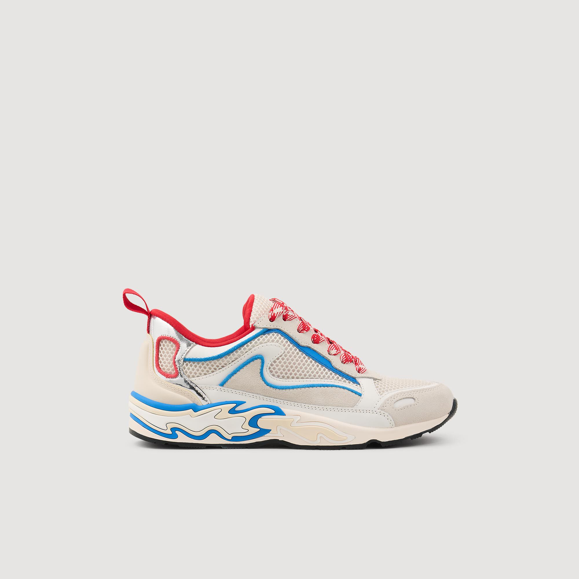 Sandro flames sneakers clearance