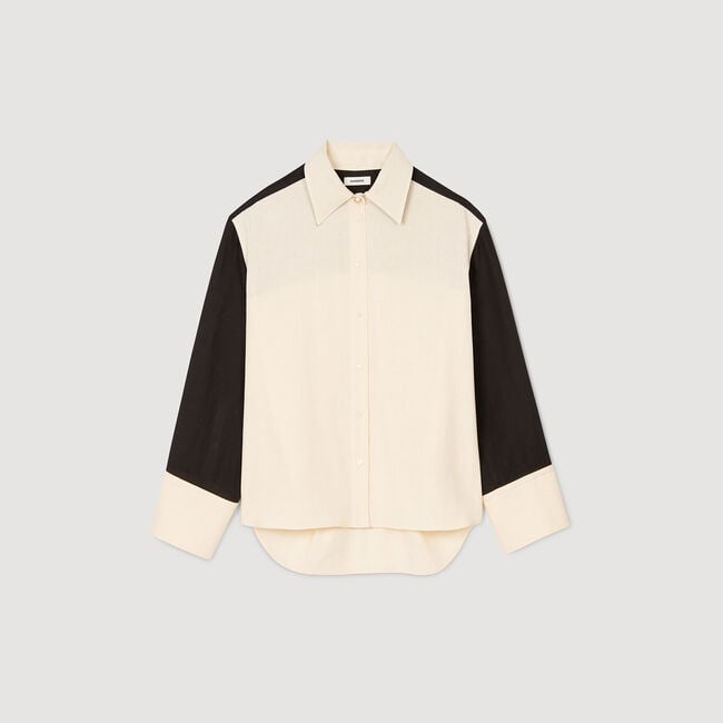 Two-tone shirt