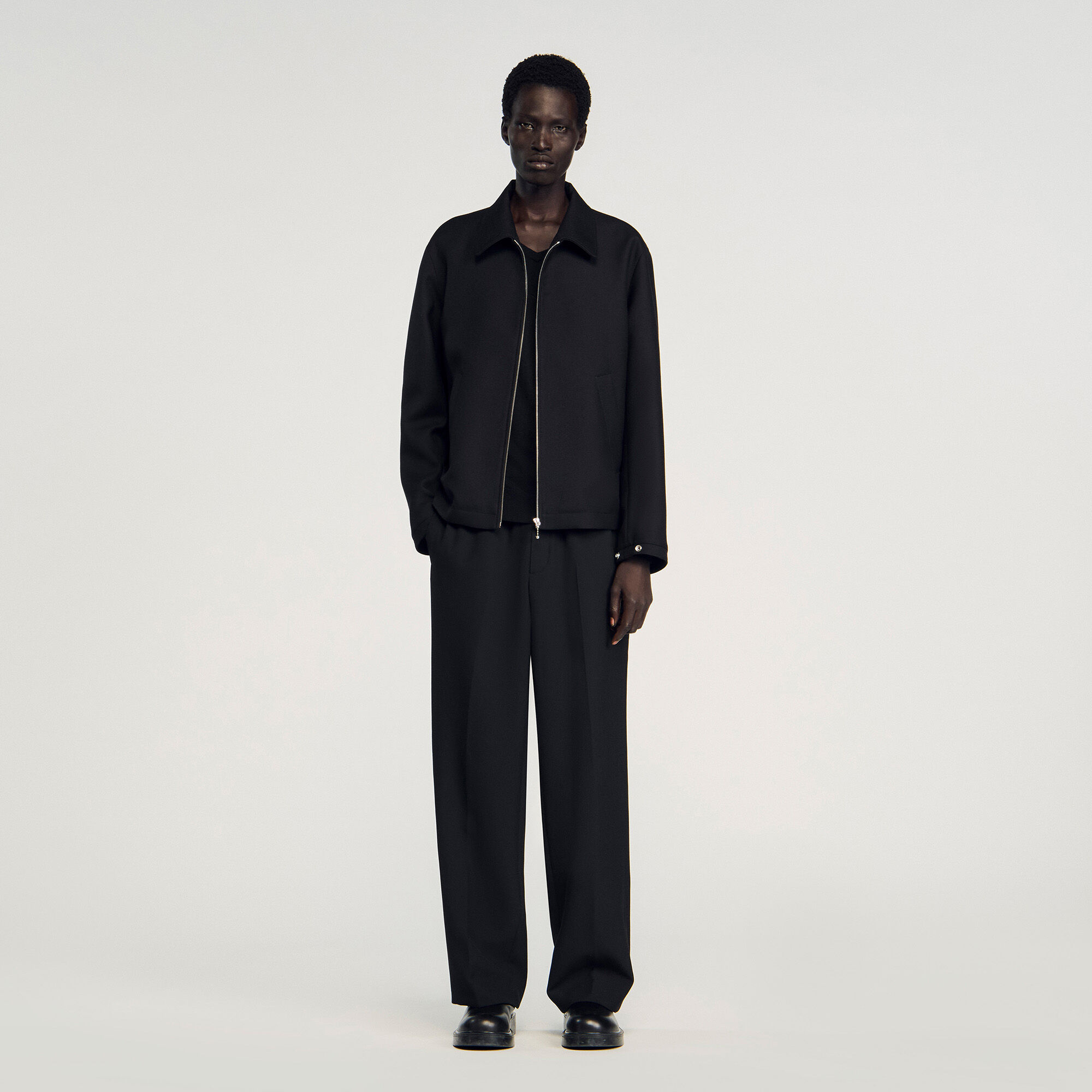 Black coats for men | Sandro Paris