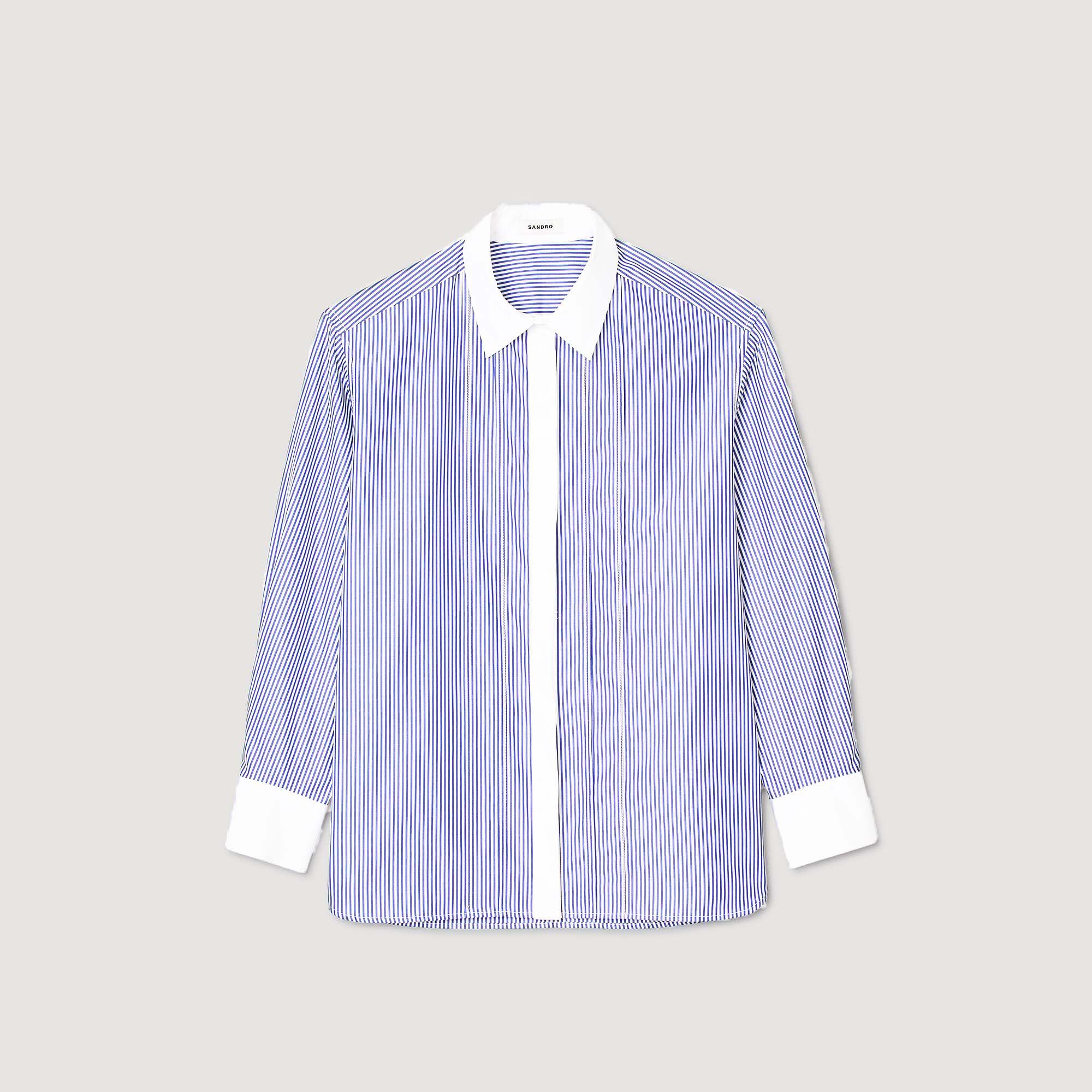 売れ筋商品|||イチ シャツ レディース トップス IXHARPER - Blouse - medieval blue print ICHI IXHARPER - Blouse - medieval blue print/blauw - Zalando.nl