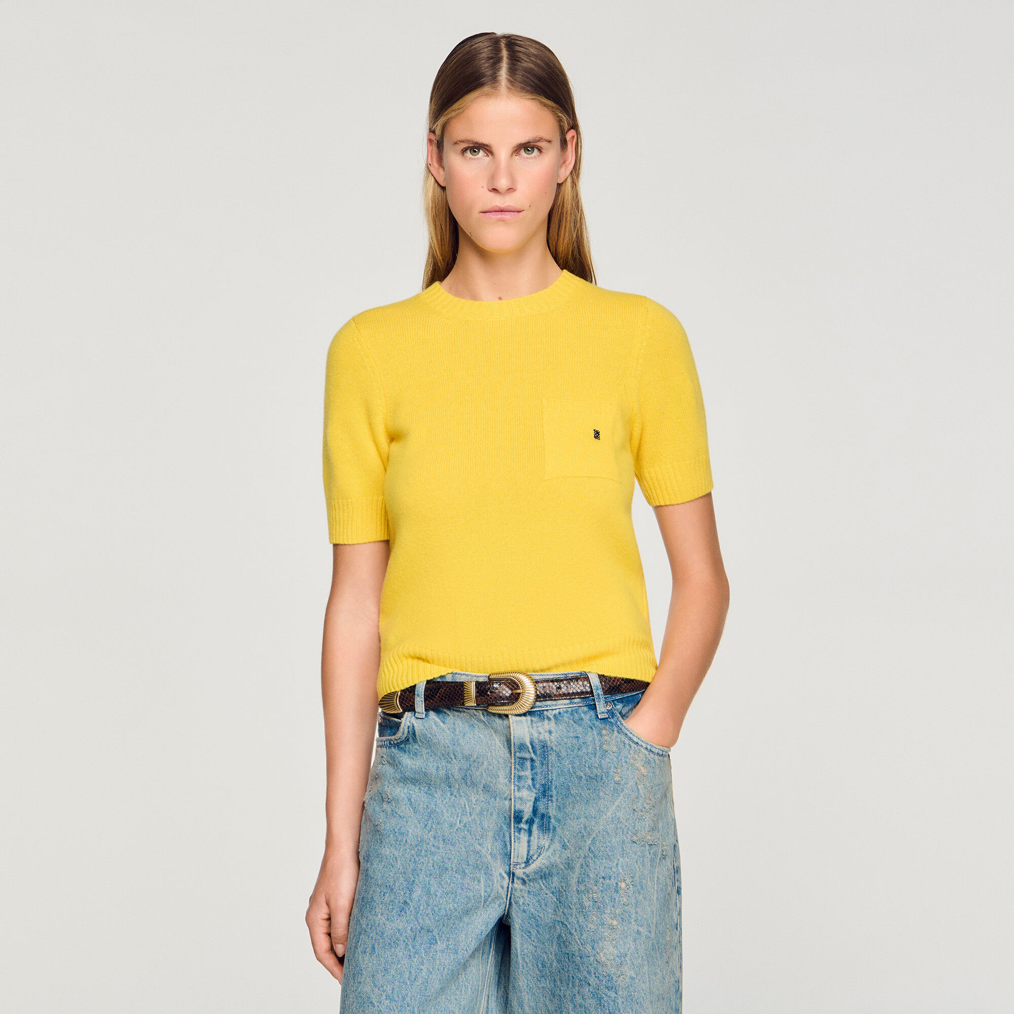 Short-sleeve jumper