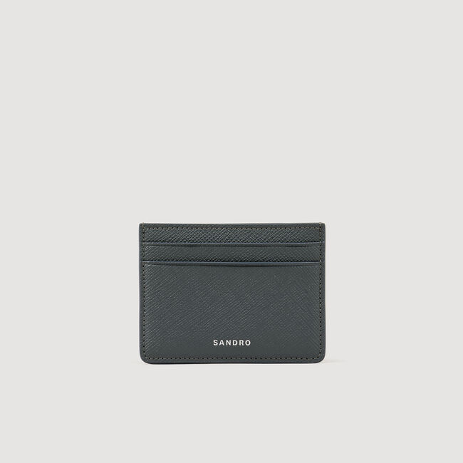 Reconstituted leather cardholder