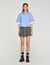 Oversized check shirt