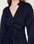 Long-sleeved short dress