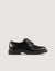 Patent leather derbies