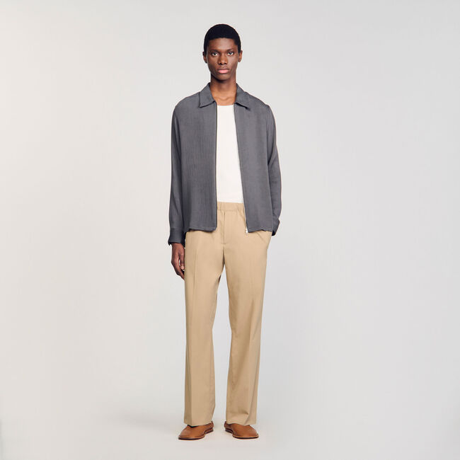 Pleated shirt