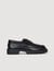 Leather boat shoes