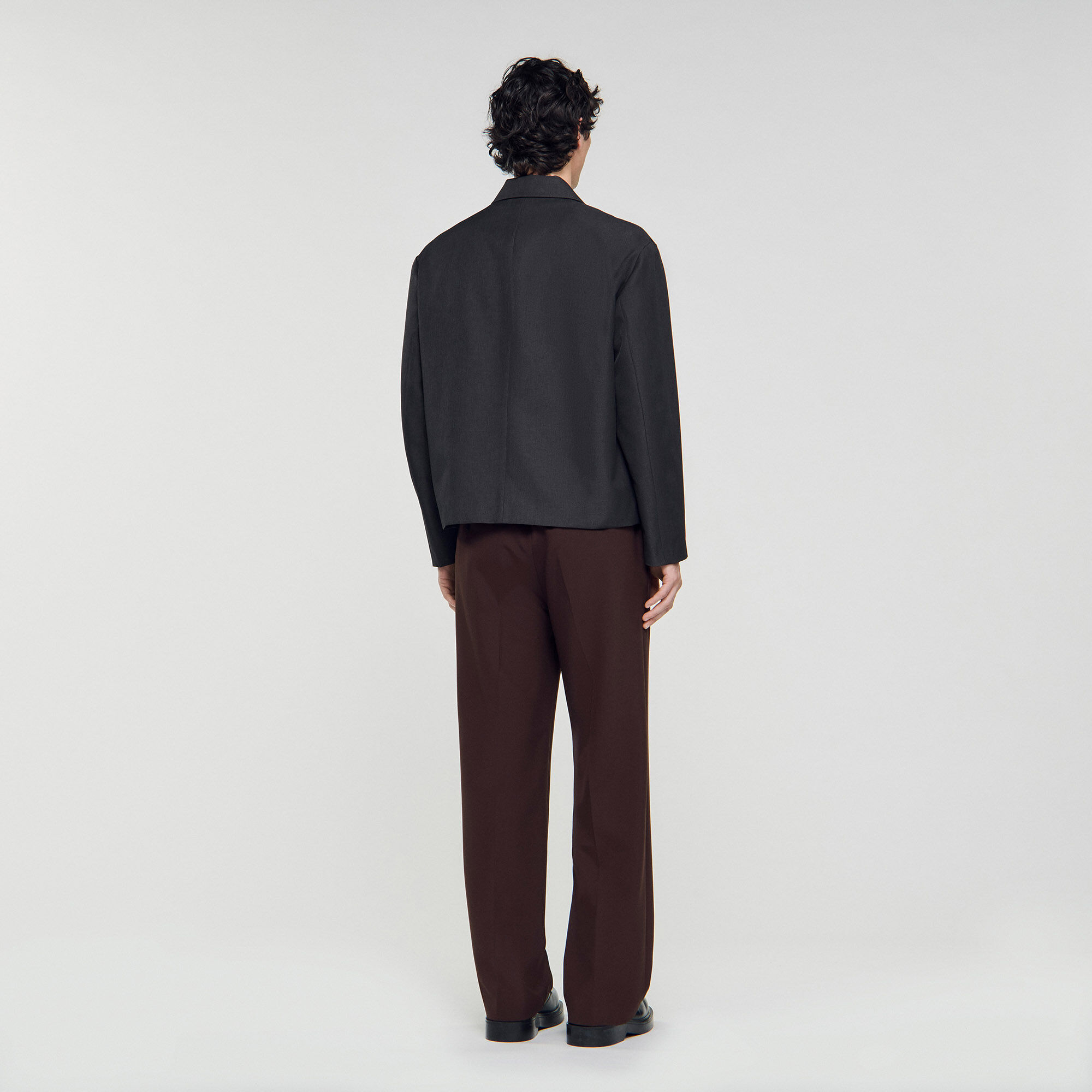 Technical zip-up jacket