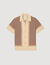 Short-sleeved patterned shirt