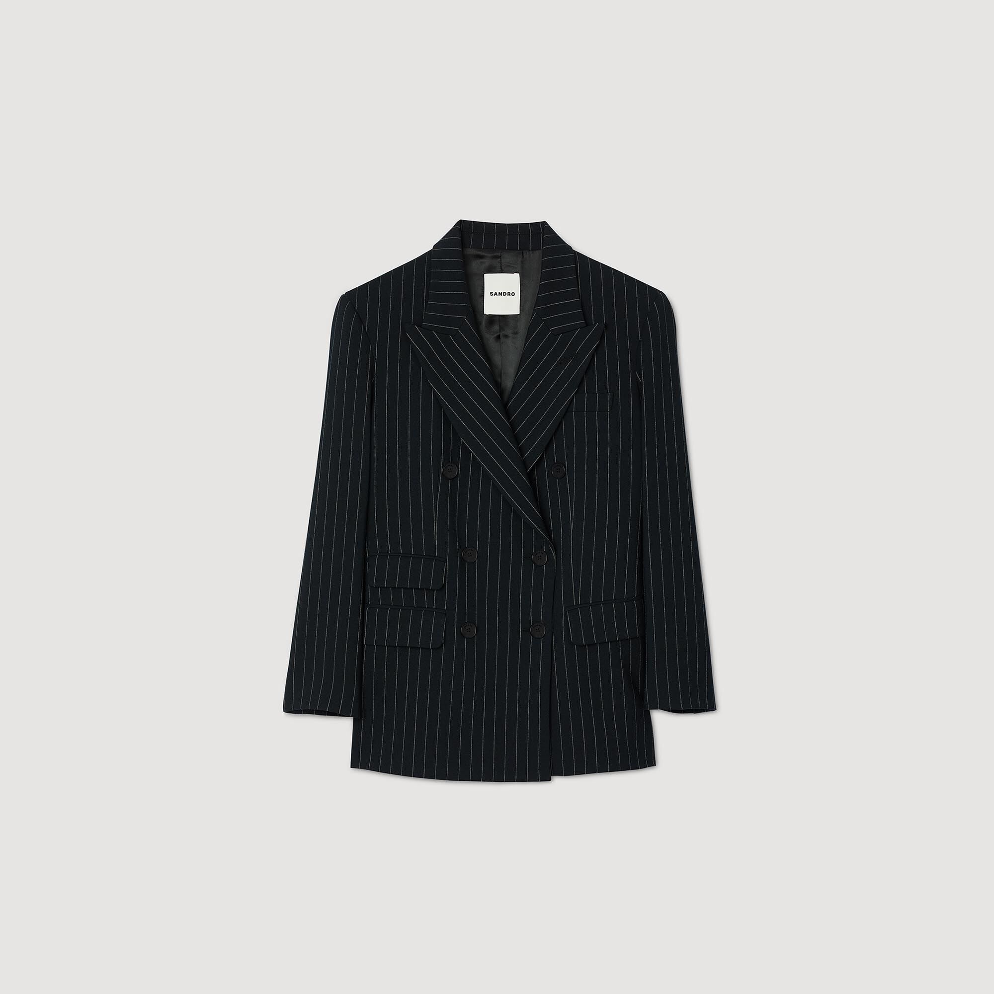 Sandro black blazer new arrivals