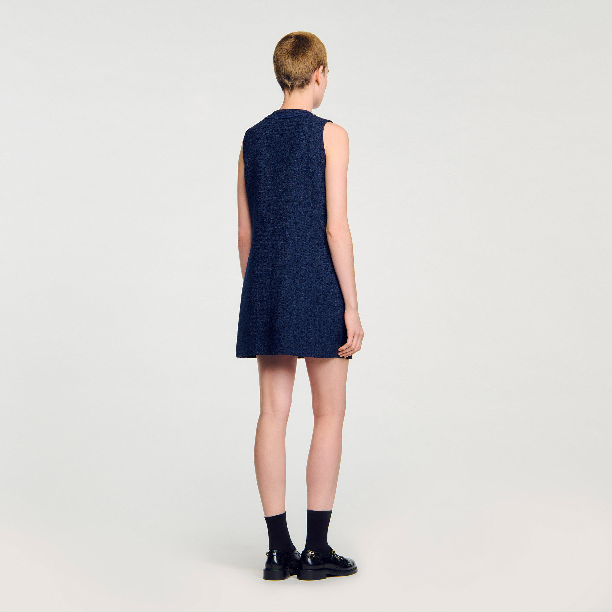 Short tweed dress