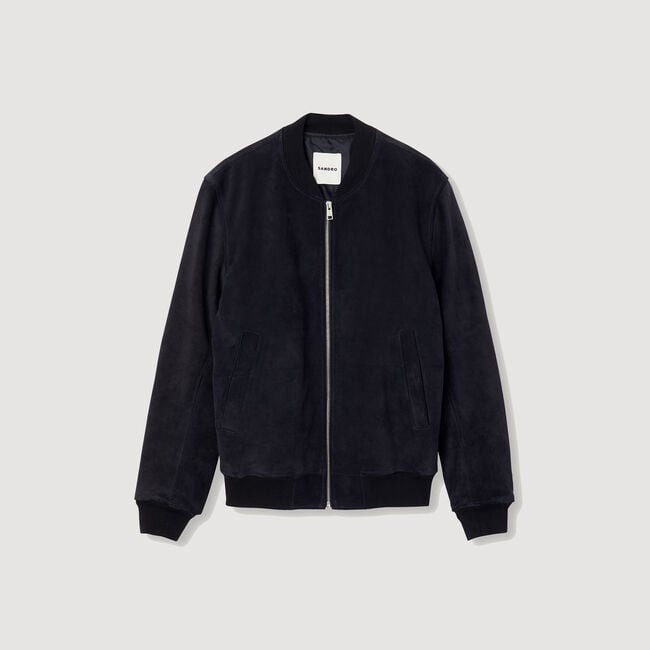Jacket in certified leather