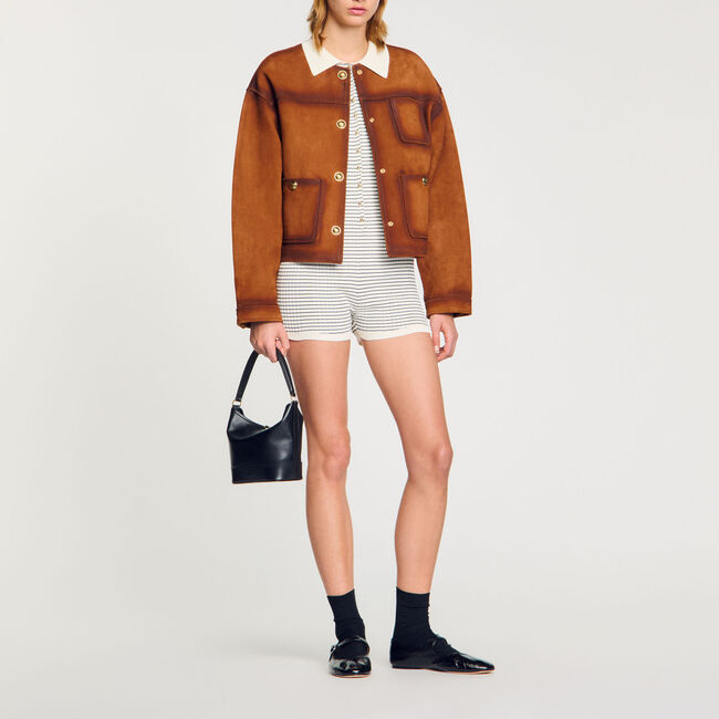 Suede jacket - Women | Sandro