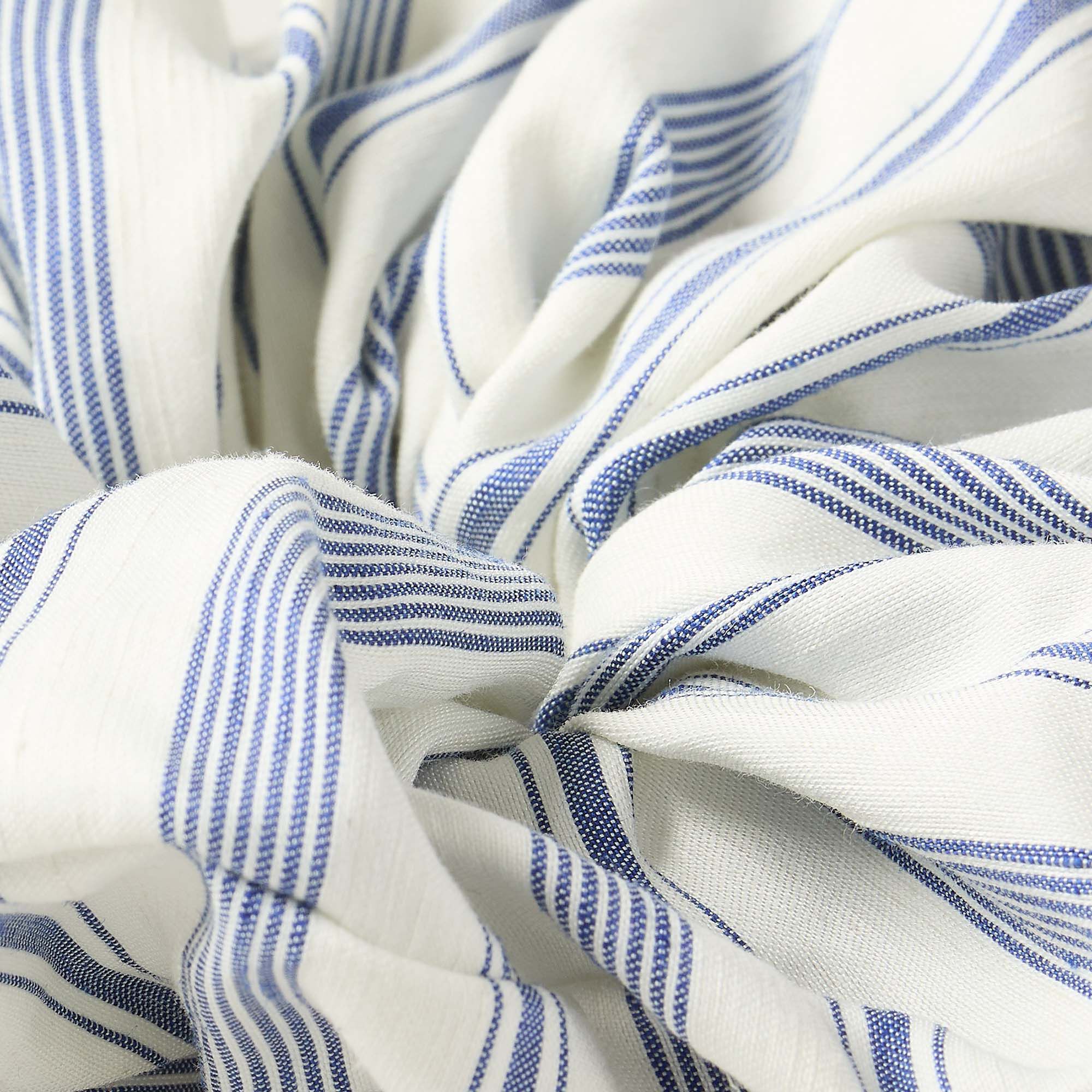 Striped scrunchie