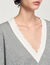 V-neck jumper