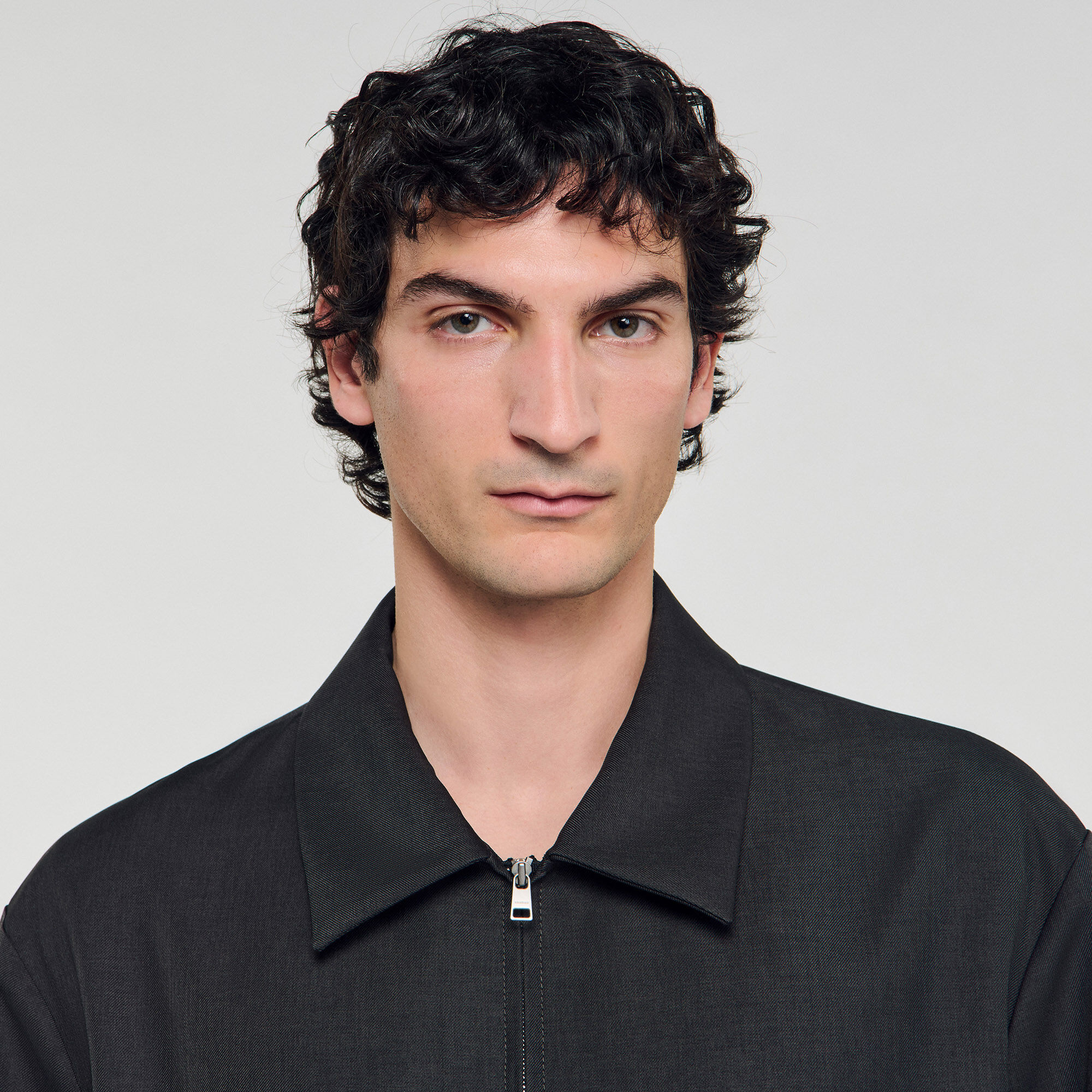 Technical zip-up jacket